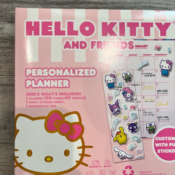 🎀limited Edition 🎀Hello kitty decorative calendar planner - Picture 2 of 3